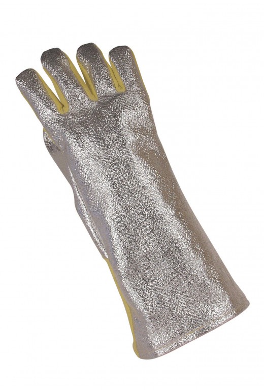 Gants anti-chaleur jusqu'à 500 °C, Gants 5 doigts