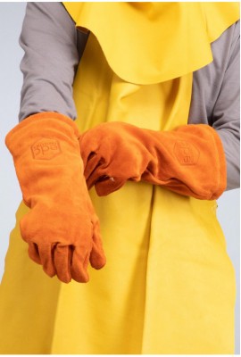 SPP2NIT05 : gant cuir protection chaleur pour metier soldats du feu Gants  pour Professionnels‎