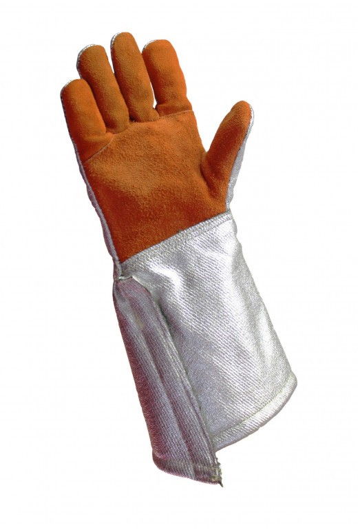 Gants anti chaleur et fusion dos aluminisé - 2634