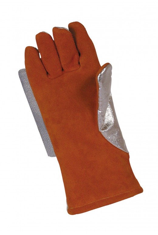 Gants De Soudage MCR Safety 4620A - Cuir Fendu Premium, Dos Aluminisé, Taille XL, Pour MIG/TIG